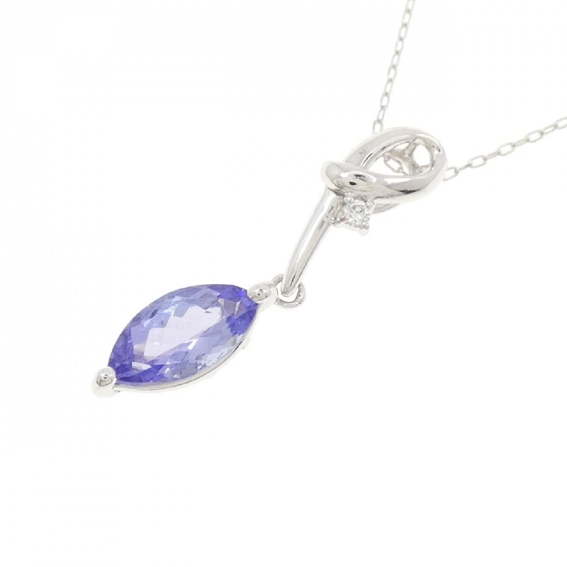 K18WG Mặt dây chuyền Tanzanite 1.33CT - Hàng hiệu Chính hãng 860690