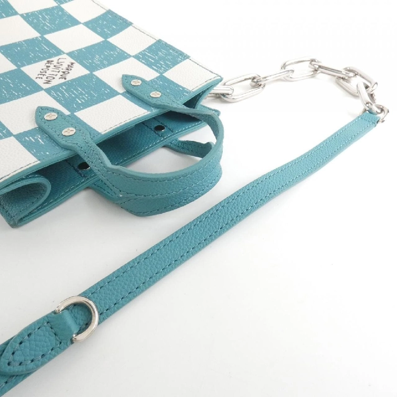 Túi xách Louis Vuitton Damier Checkerboard Sac Plat XS N60495 - Hàng hiệu Authentic 803789