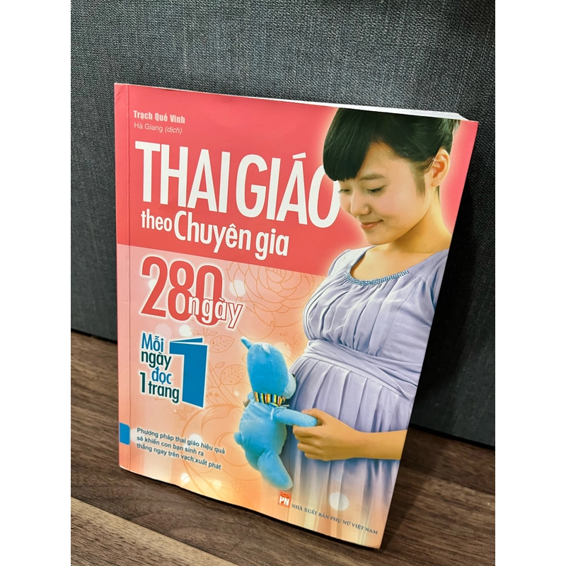 Sách Thai giáo theo chuyên gia 280 ngày (còn mới) 357186