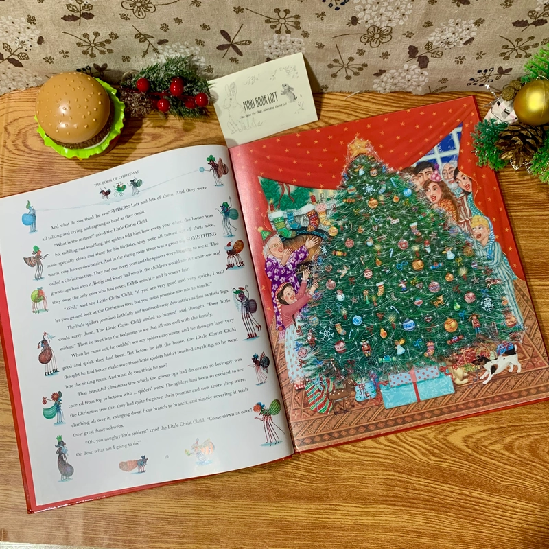 Sách tranh The Book of Christmas by Fiona Waters, Used, Bìa cứng 399733