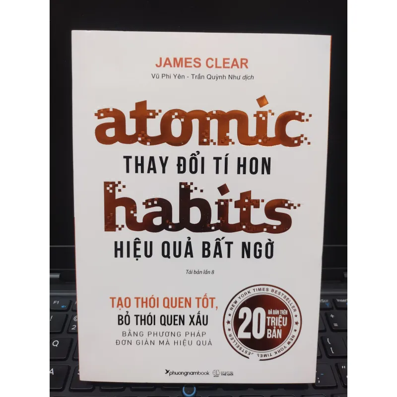 Sách - Atomic Habit - thay đổi tí hon, hiệu quả bất ngờ 674611