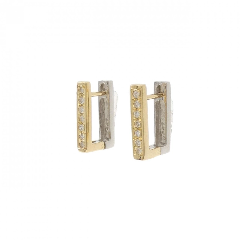 K18YG/PT900 Bông tai kim cương 0.14CT - Hàng hiệu Chính hãng 868904