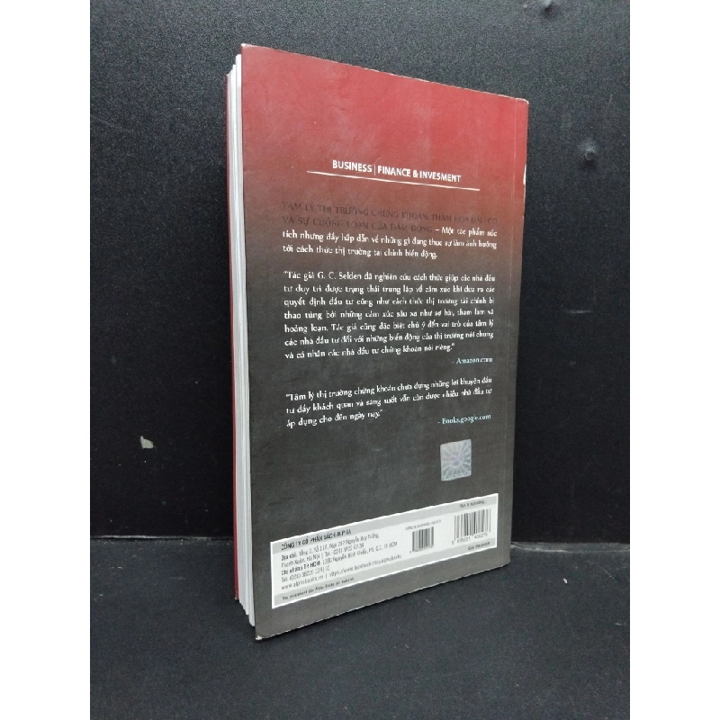 Tâm lý thị trường chứng khoán mới 80% ố bẩn nhẹ 2020 HCM1008 George Charles Selden KINH TẾ - TÀI CHÍNH - CHỨNG KHOÁN 208717