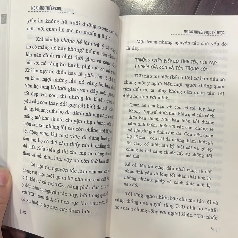 Mẹ không thể éo con , nhưng thuyết phục thì được - sách nuôi dạy con - giáo dục - Cynthia  1035883