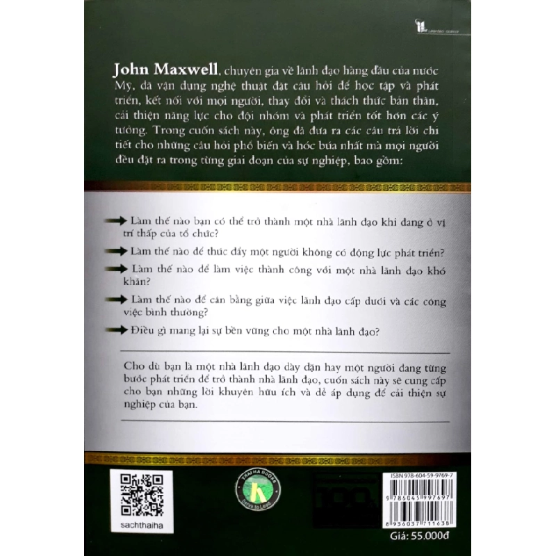 Hỏi Đáp Về Lãnh Đạo - John C. Maxwell 296956