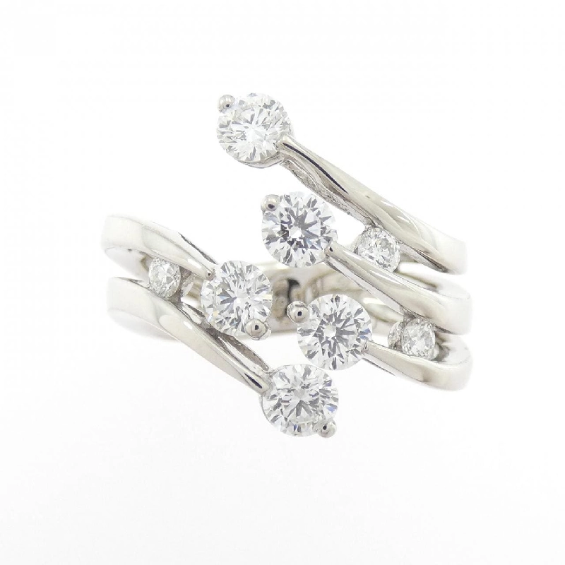 Nhẫn kim cương 750WG 1.21CT - Hàng hiệu Authentic 853939