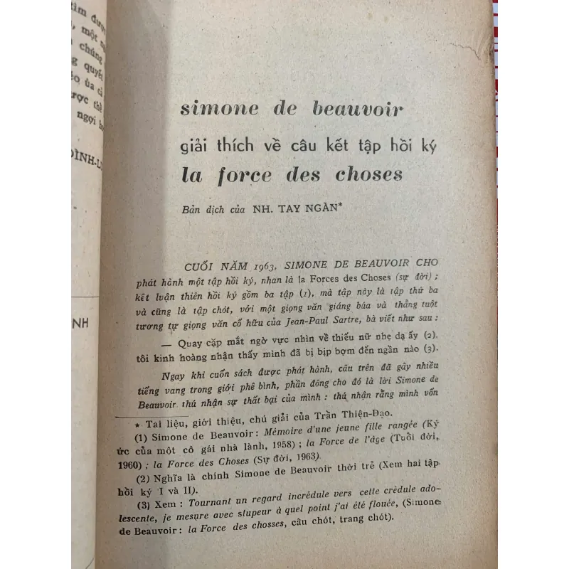 VĂN - SỐ 78 - ĐỌC VĂN SIMONE DE BEAUVOIR 1003464