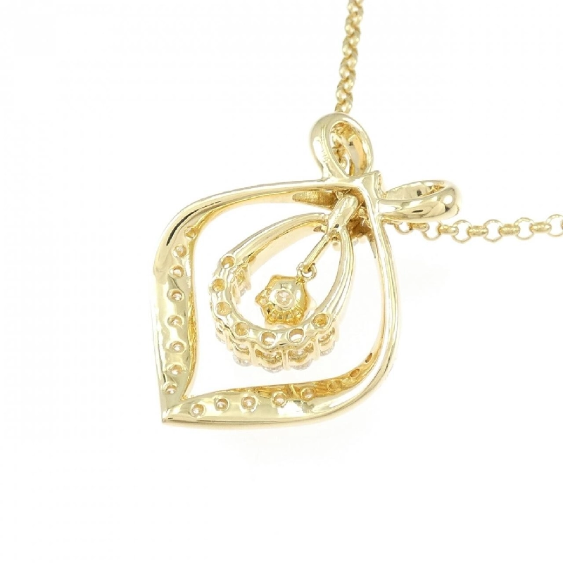 K18YG Dây chuyền kim cương 1.01CT - Hàng hiệu Authentic 846978