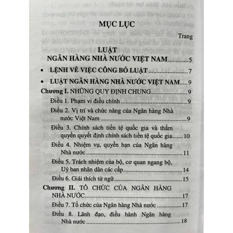 LUẬT NGÂN HÀNG VÀ CÁC TỔ CHỨC TÍN DỤNG 971761