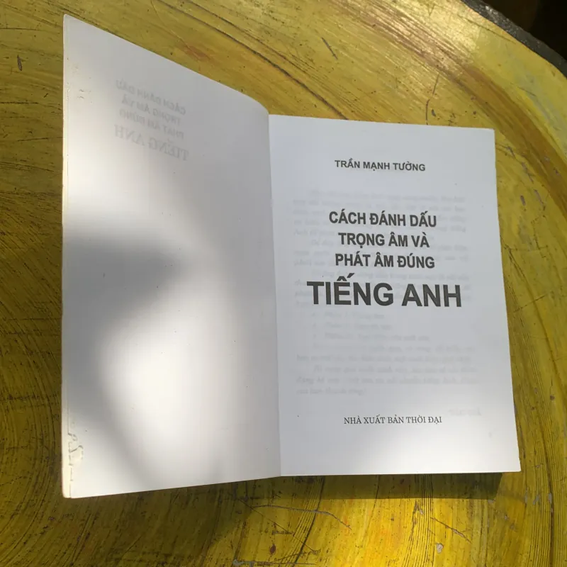 COMBO ENGLISH GRAMMAR IN USE - CÁCH ĐÁNH DẤU TRỌNG ÂM VÀ PHÁT ÂM ĐÚNG TIẾNG ANH-136 đề mục 752634