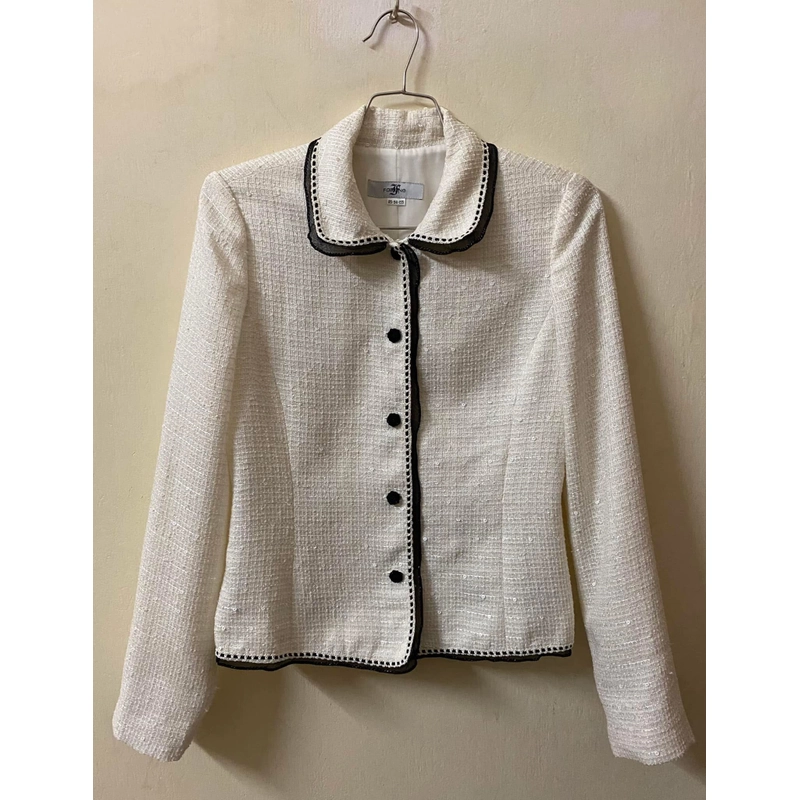 Áo vest dạ tweed mỏng 541105