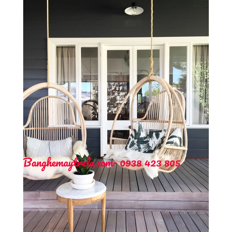 Xích đu mây đan thủ công 473966