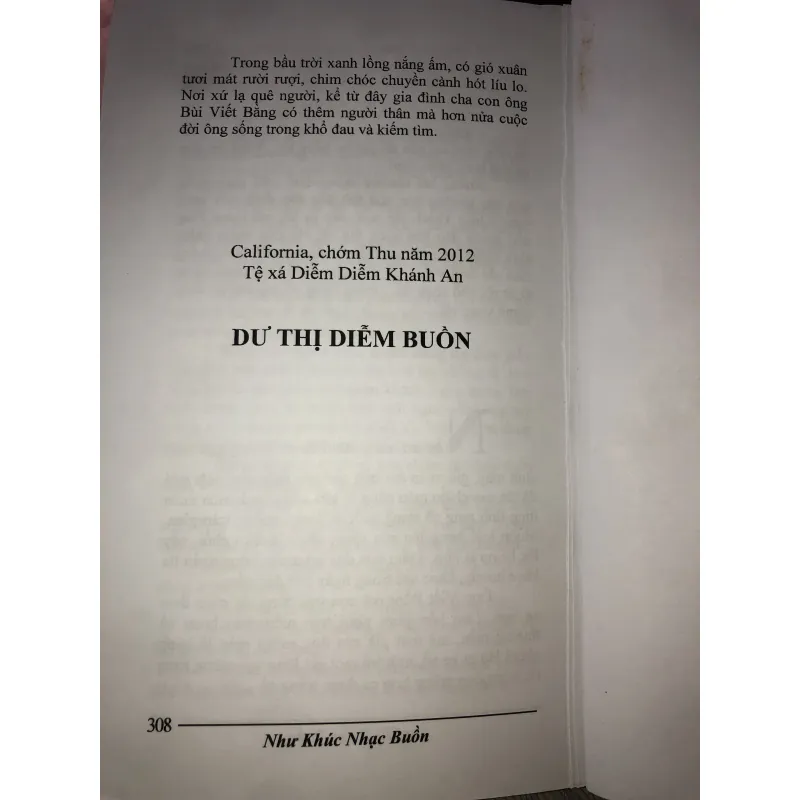 Như khúc nhạc buồn - Dư Thị Diễm Buồn  1000981