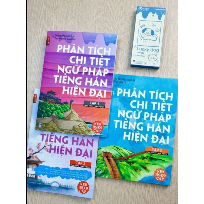 Phân tích chi tiết ngữ pháp tiếng Hán hiện đại trọn bộ 3 cuốn 540538