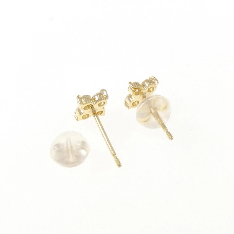 K18YG Bông tai hoa kim cương 0.30CT - Hàng hiệu Chính hãng 866932