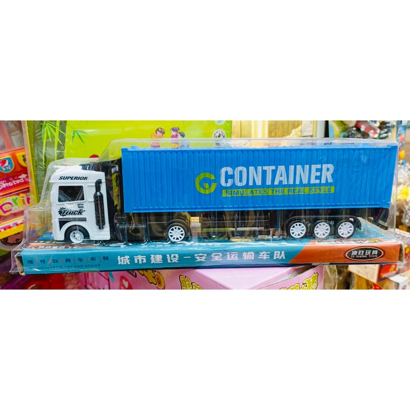 Đồ chơi xe tải container chạy bằng đà 668 181854