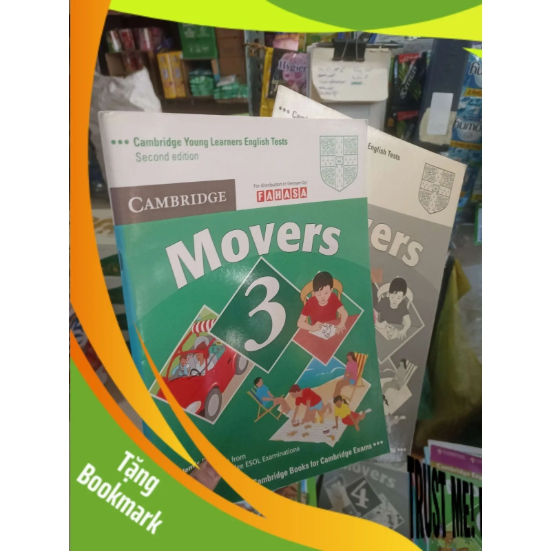 (TẶNG BOOKMARK) Movers 3 Student's book + Answer booklet Viết chì mới 80% Sách tự học tiếng Anh RBK2702 948140