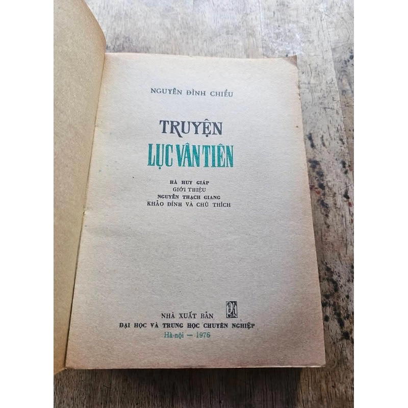 Lục Vân Tiên Nguyễn Đình Chiểu (sách xưa, 1976) 494800