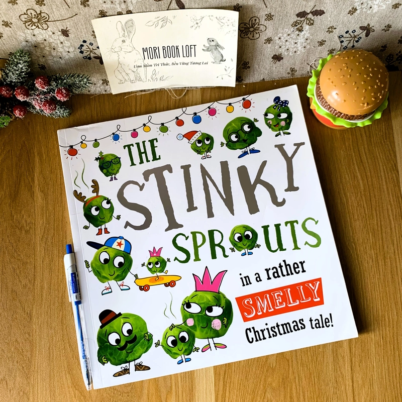 Sách tranh tiếng anh The Stinky Sprouts: A Christmas Tale, Used 463599