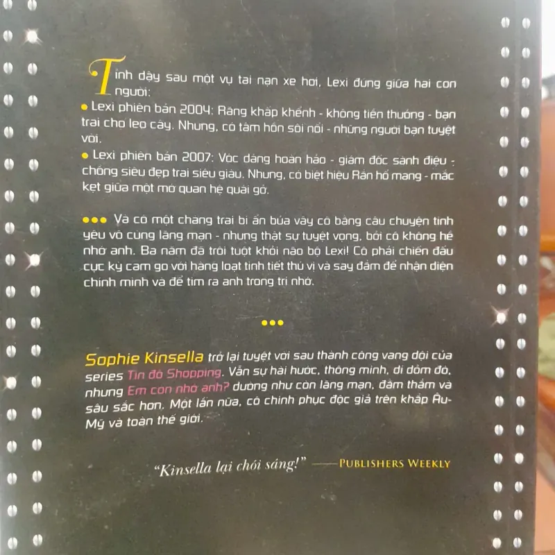 Sophie Kinsella - EM CÒN NHỚ ANH? (nhã nam) 745609