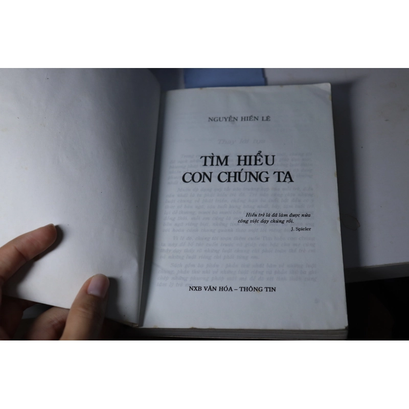 TÌM HIỂU CON CHÚNG TA - NGUYỄN HIẾN LÊ 473177