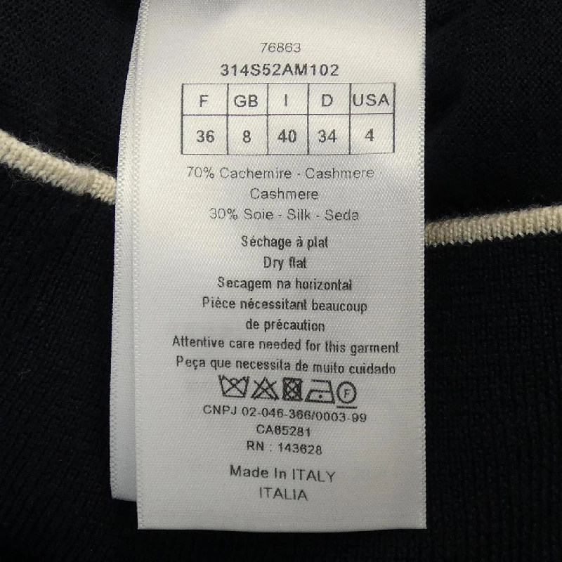 Áo len tay ngắn CHRISTIAN DIOR 314S52AM102 628540