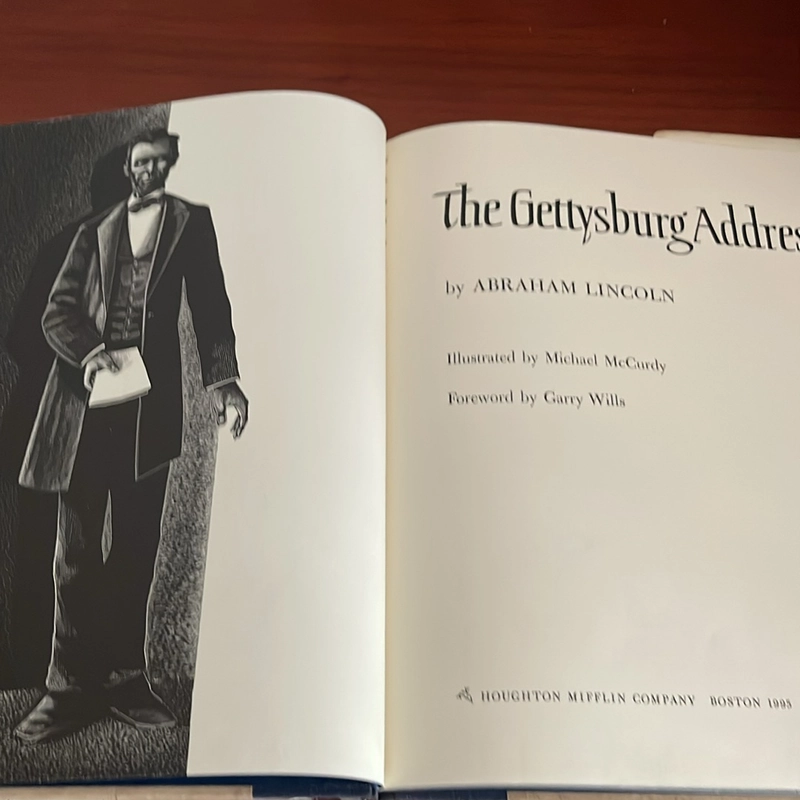 PICTURE BOOK The gettysburg address by Abraham Lincoln 536203