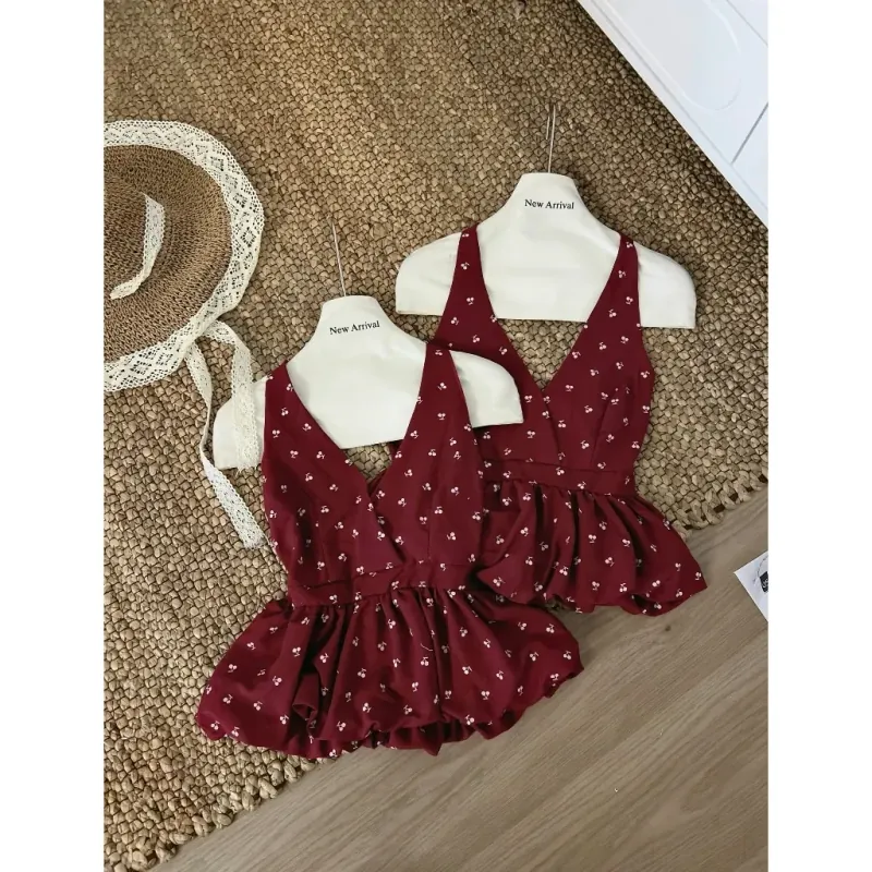 ÁO CỔ YẾM BUỘC NƠ SAU CHUN LƯNG DÁNG BÍ PHỒNG SIÊU XINH 1004384