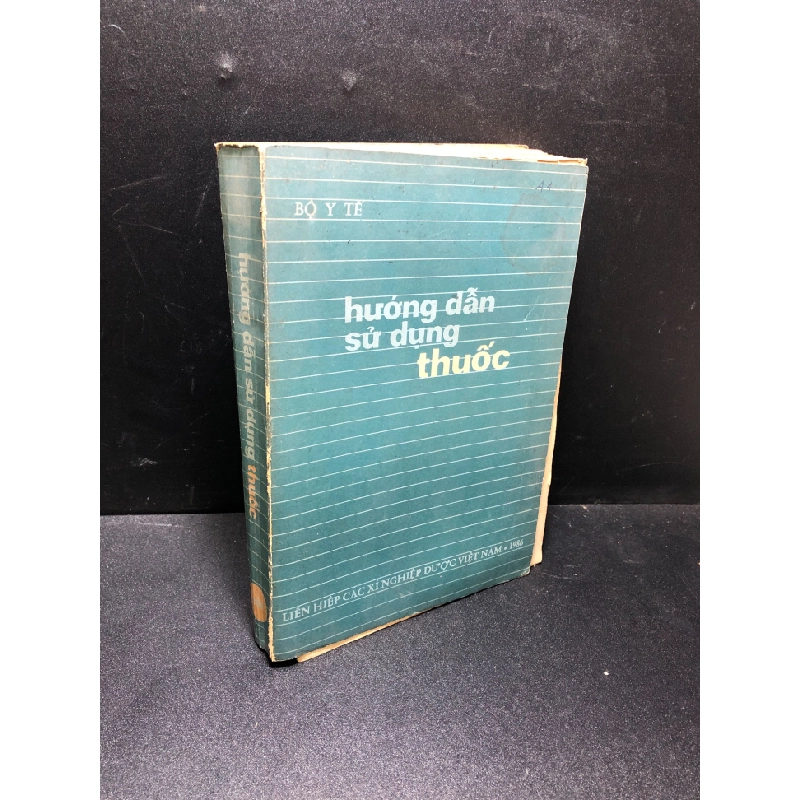 Hướng dẫn sử dụng thuốc liên hiệp các xí nghiệp dược Việt Nam 1986 mới 50% rách bìa, ố HPB.HCM 0111 321851