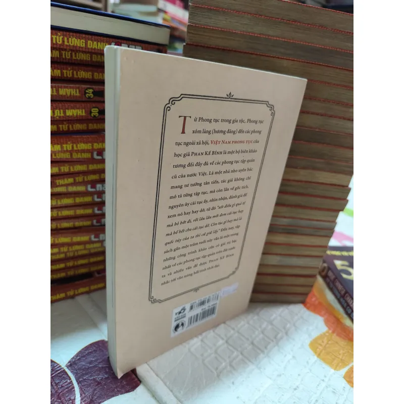 VIỆT NAM PHONG TỤC – PHAN KẾ BÍNH (SÁCH VĂN HÓA KINH ĐIỂN) - K4 1019020