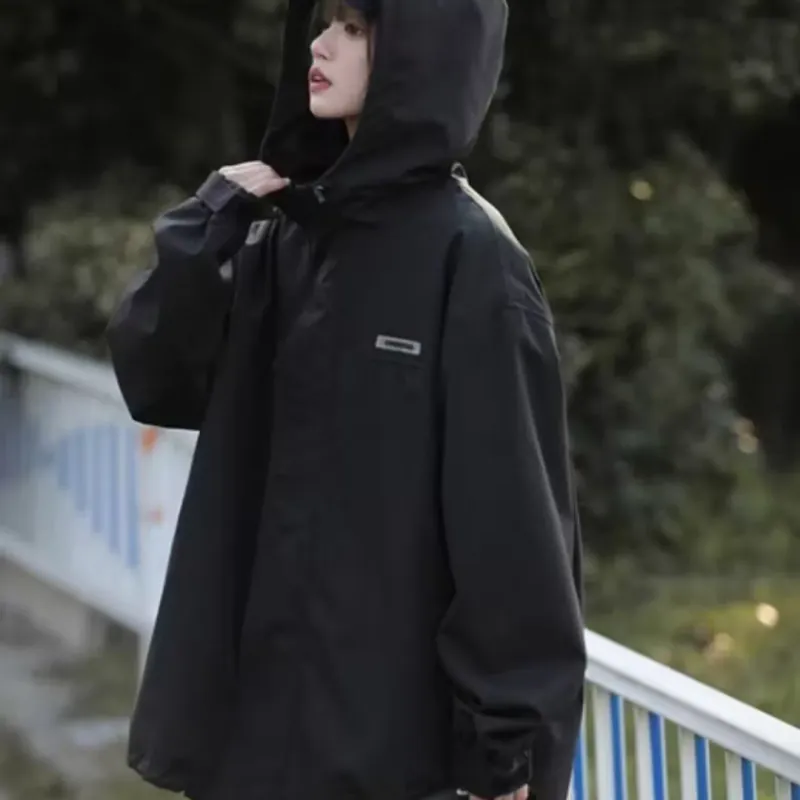 áo khoác vải dù Essentinal unisex nam nữ mặc đẹp 779013