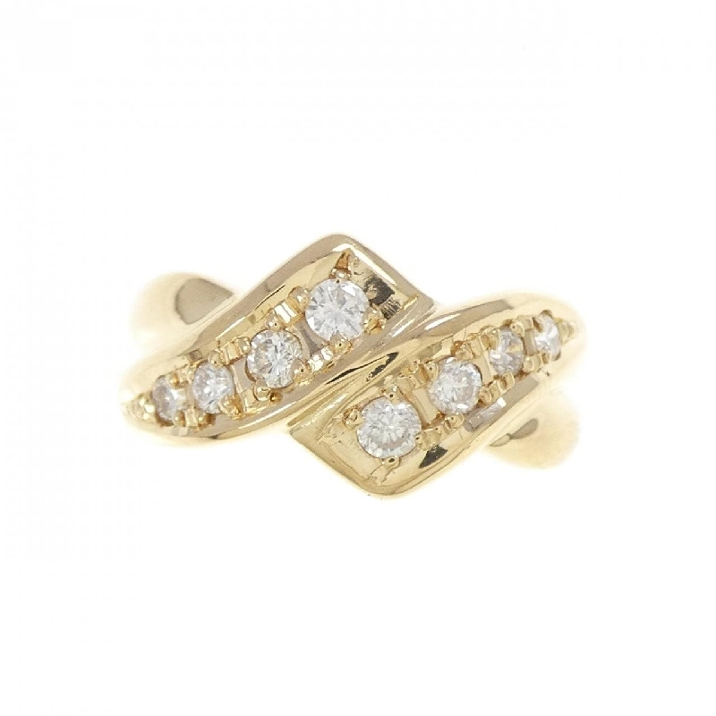 Nhẫn kim cương K18YG 0.30CT - Hàng hiệu chính hãng 854632