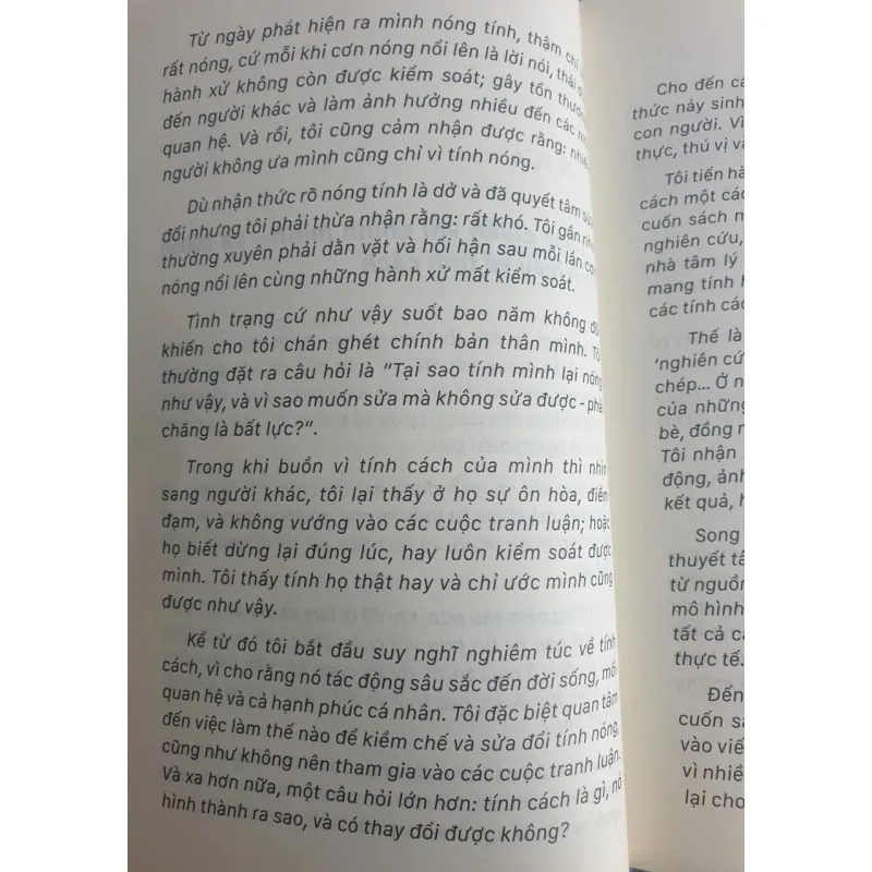 Sách Tính Cách Con Người - Happy An mới 90% 1009035