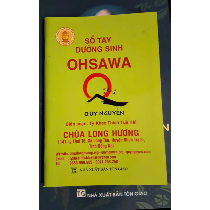 sổ tay dưỡng sinh OHSAWA 713408