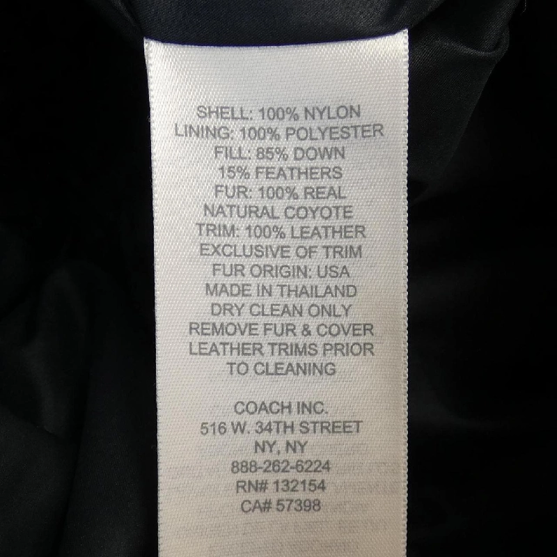 Áo khoác lông vũ COACH 630034