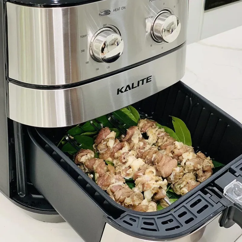 Nồi chiên không dầu KALITE Q5 5.5 lít, điều khiển cơ bền bì 779646