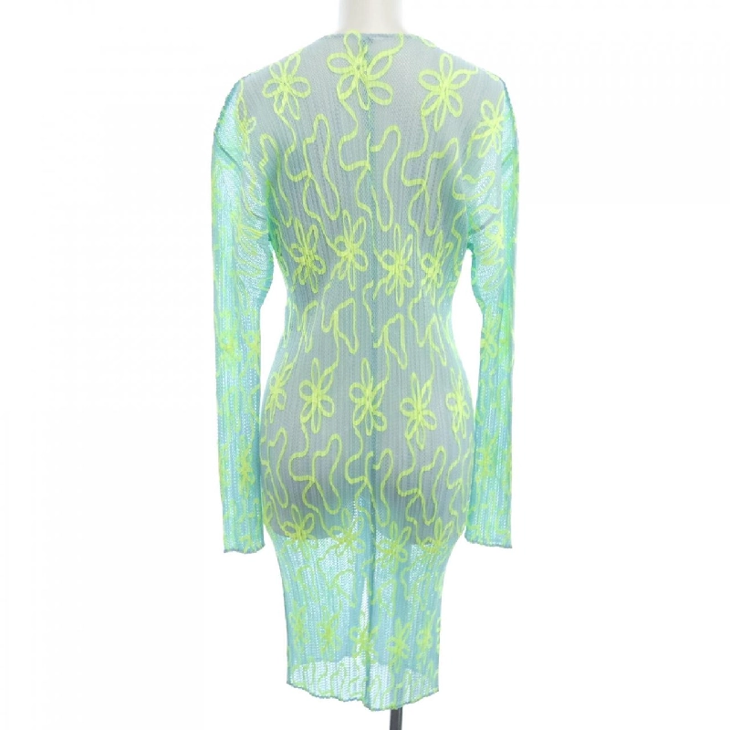 【Vintage】Pleats Please PLEATS PLEASE 2000 Băng hoa PP06-JO306 Áo cardigan dài 631401