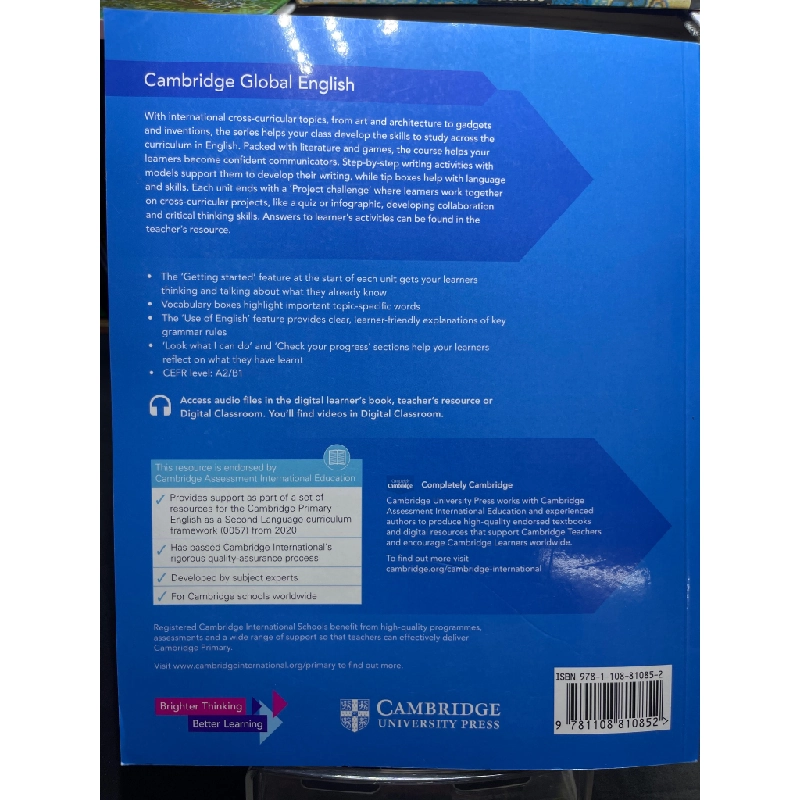 Global English learners Book 6 second edition access code mới 90% Oxford HPB2505 SÁCH HỌC NGOẠI NGỮ 459193