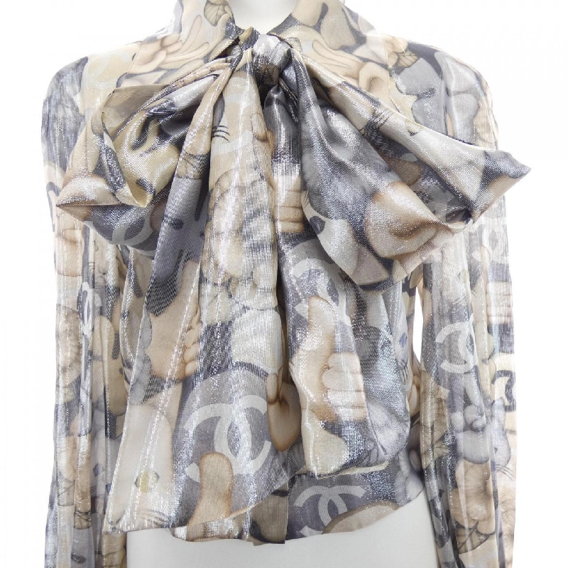 CHANEL P55137V41488 16K Áo sơ mi - Hàng hiệu Chính hãng 774076