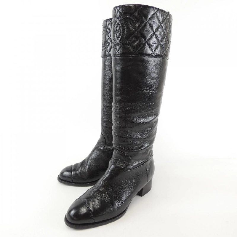 【Mã giảm giá】Giày bốt CHANEL 663619