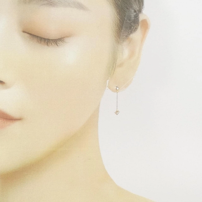 K18YG Bông tai kim cương - Hàng hiệu Chính hãng 871168