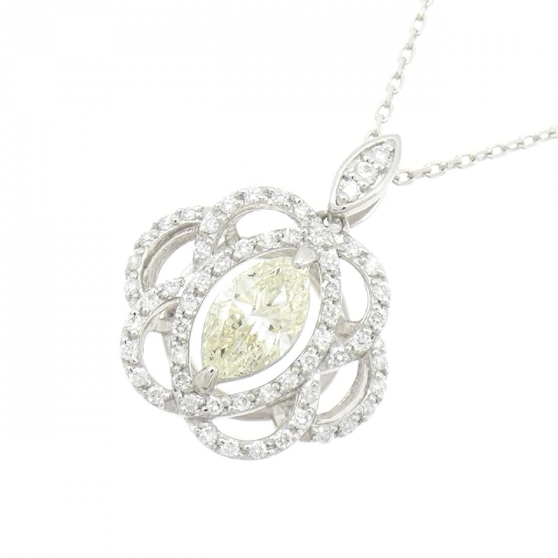 Dây chuyền kim cương PT900/PT850 1.007CT - Hàng hiệu Authentic 858223