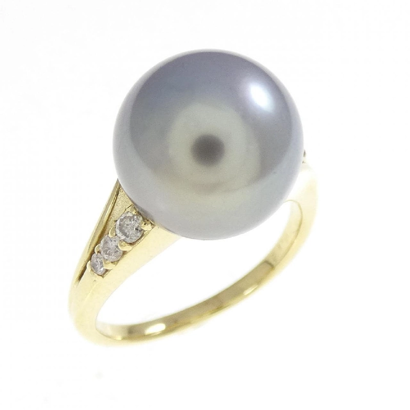 Nhẫn ngọc trai đen K18YG 11.1mm - Hàng hiệu Chính hãng 849294