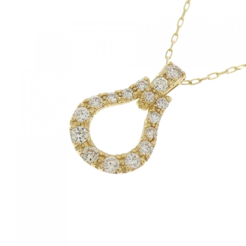 K18YG Dây chuyền kim cương 0.15CT - Hàng hiệu Chính hãng 862038