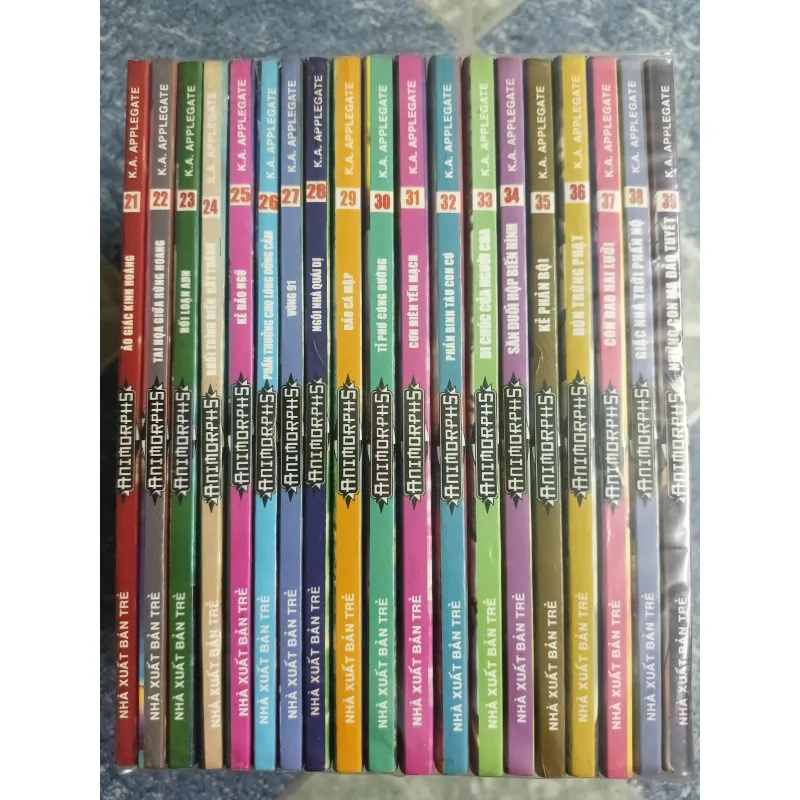 Truyện Animorphs Người Hóa Thú ( trọn bộ 70 tập) - K. A. Applegate 562692