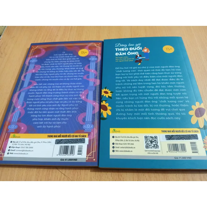 COMBO 2 CUỐN SÁCH ĐÀN ÔNG BỐC PHỐT ĐÀN ÔNG VÀ ĐỪNG THEO ĐUỔI ĐÀN ÔNG 720059
