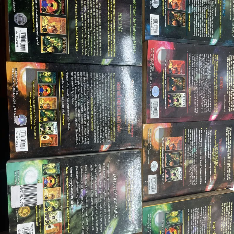 Pendragon tập 1,2,3,4,5,7,8 MacHale 572381