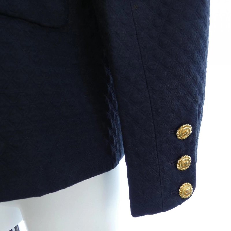 【Mã giảm giá】【Cổ điển】Áo khoác không cổ CHANEL 635261