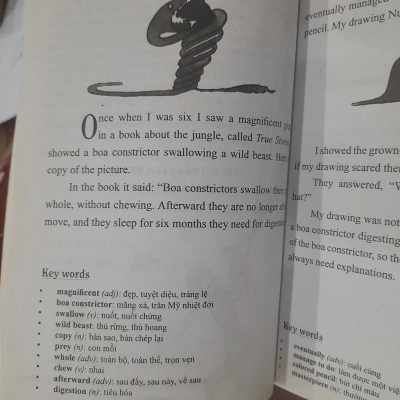 The little PRINCE (Hoàng tử bé bản tiếng Anh, có từ vựng và bản dịch tham khảo) 540600