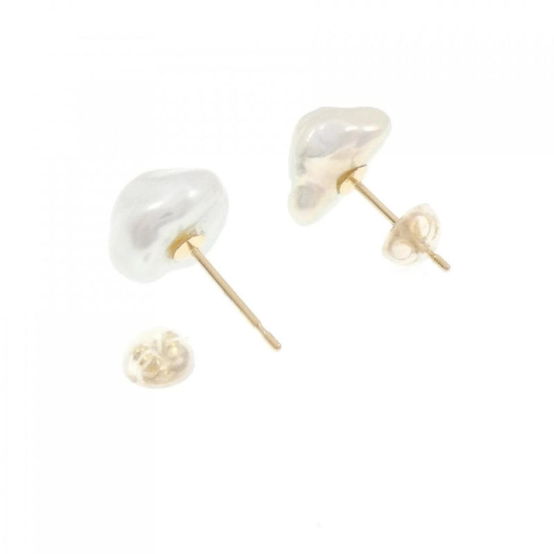 K18YG Bông tai ngọc trai nước ngọt - Hàng hiệu Authentic 870882